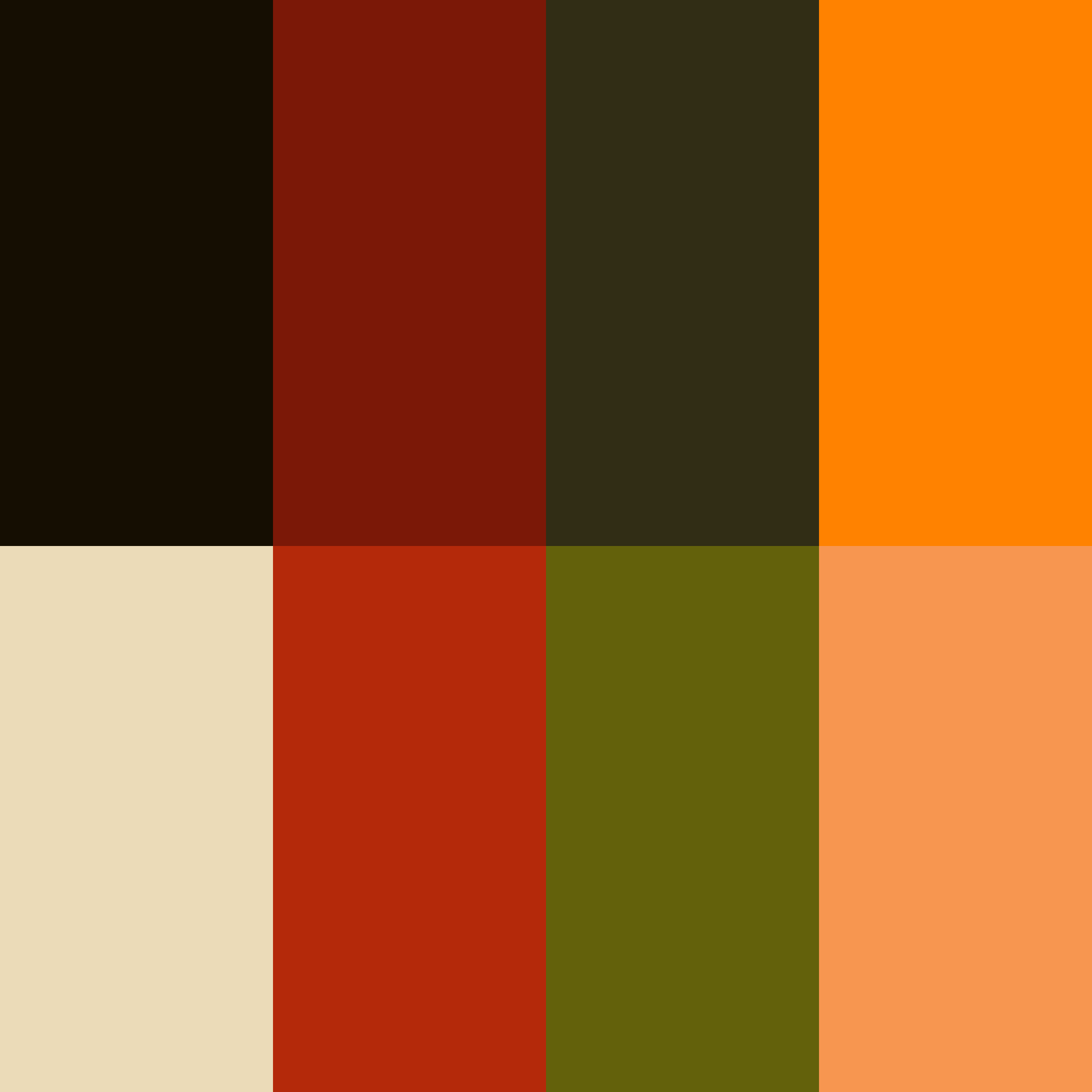 Colour palette swatches